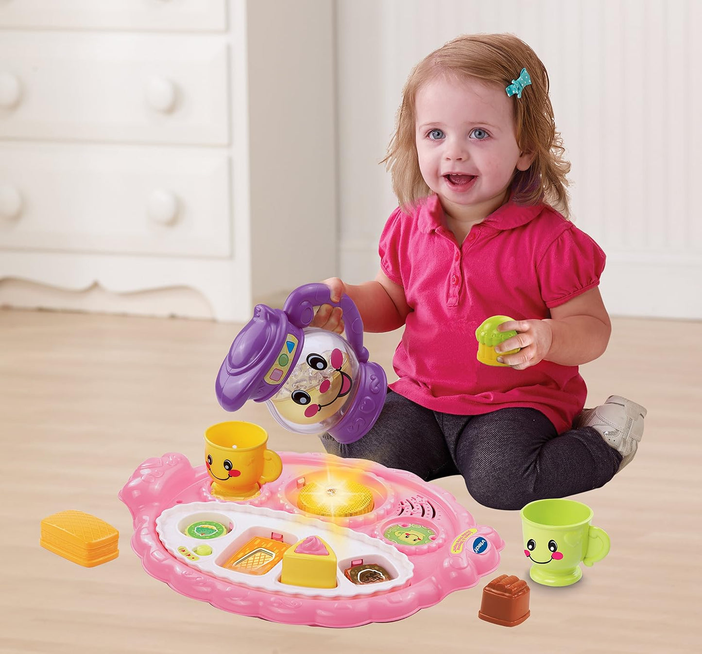 VTech 80-158500 Learn Discover Pretty Party Playset