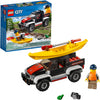 LEGO City Great Vehicles Kayak Adventure 60240 Building Kit 84 Pieces