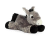 Aurora Adorable Mini FlopsieTM Donkey Stuffed Animal - Playful Ease - Timeless Companions