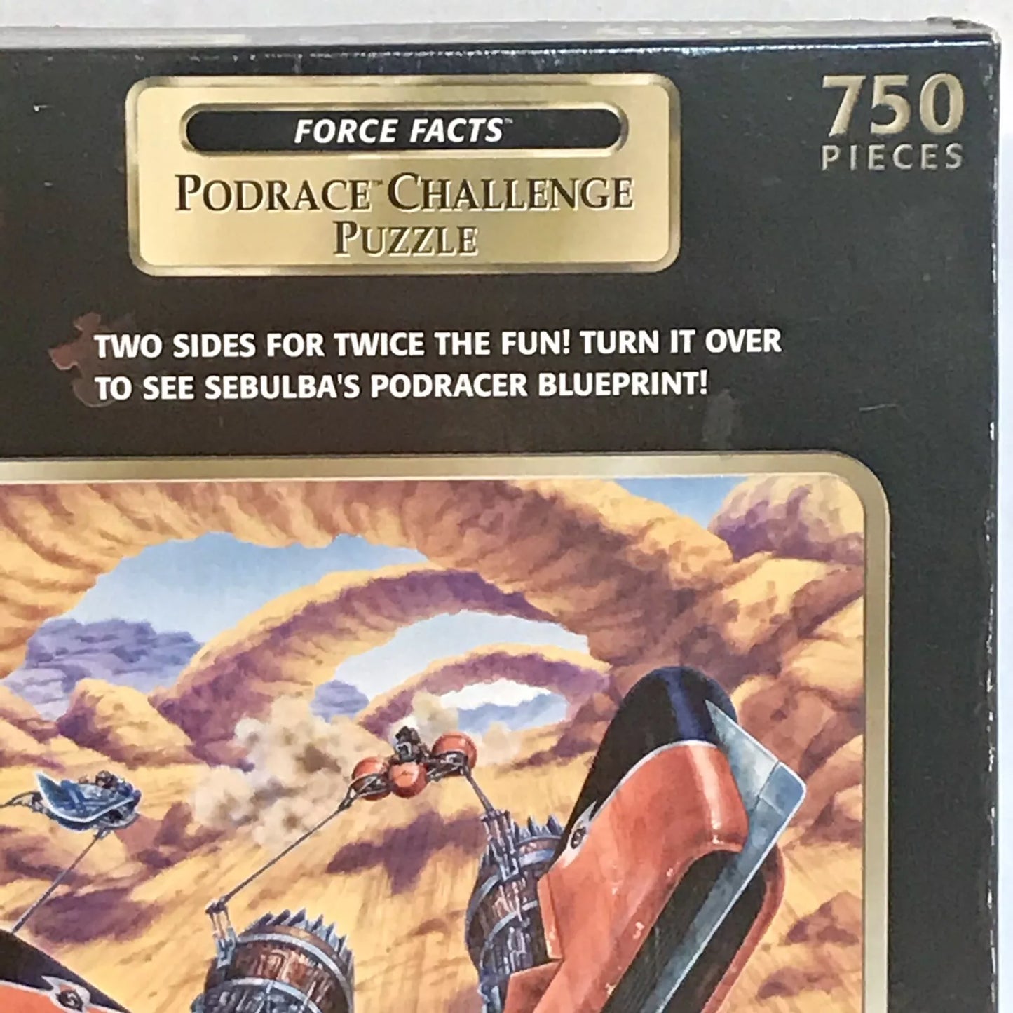 Star Wars Episode 1 Podrace Challenge 750 Piece Double Sided Puzzle