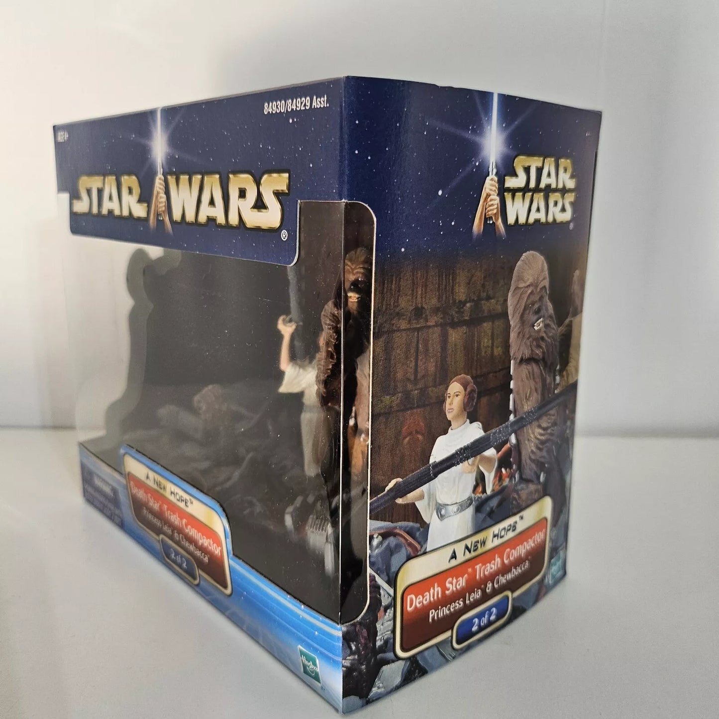 STAR WARS Hasbro Leia and Chewbacca Death Star Trash Compactor A New Hope Star Wars