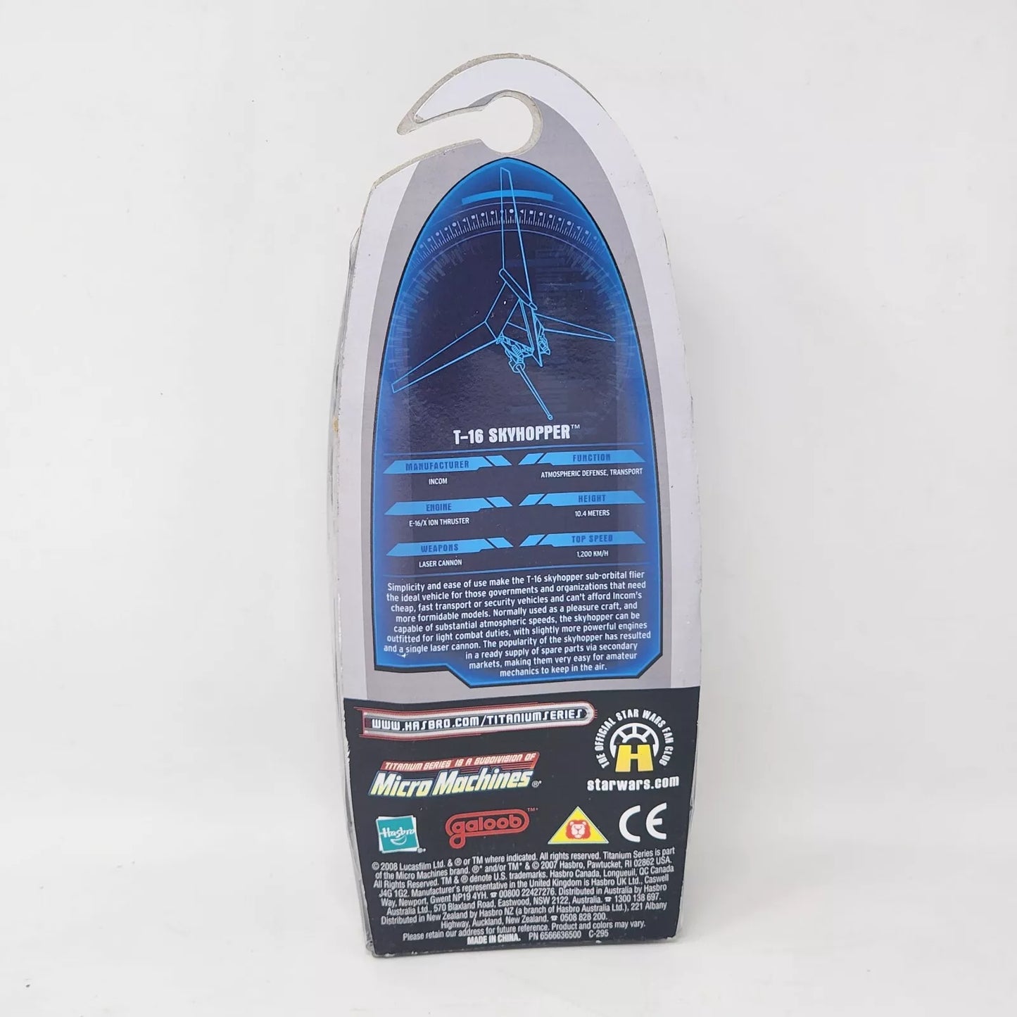 Hasbro T-16 SKYHOPPER Star Wars 3 INCH Titanium Series Die Cast Vehicle