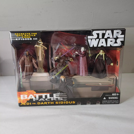 Star Wars Battle Pack Jedi vs Darth Sidious