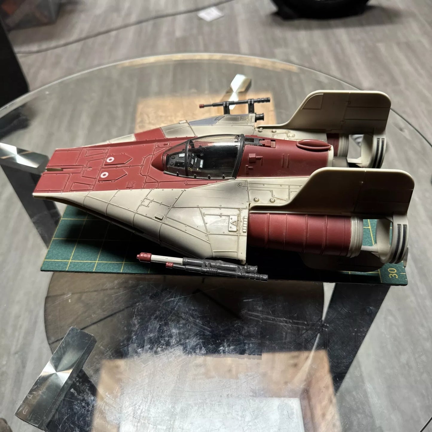 Star Wars Saga 2008 Legacy Collection: Exclusive Green Leader's A-Wing Fighter – 2008