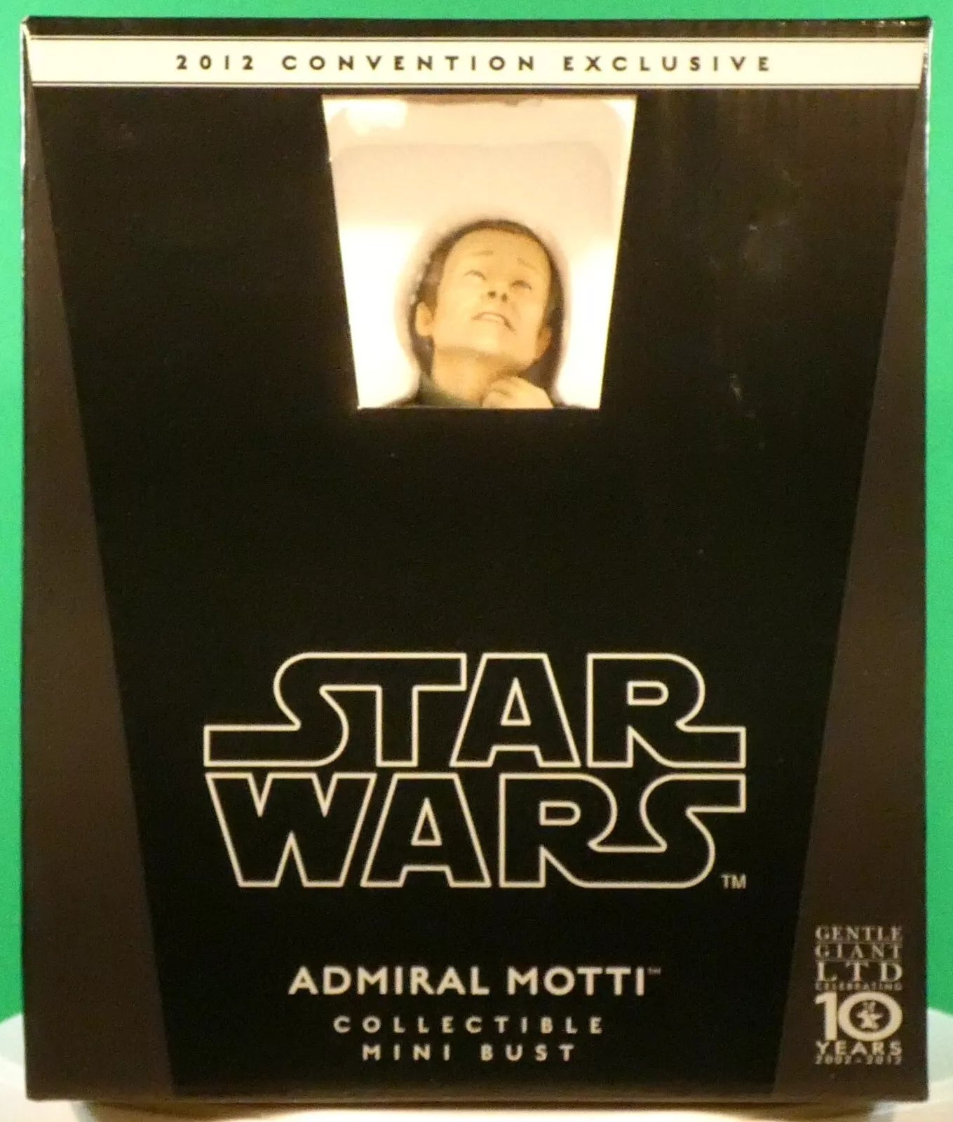 Star Wars Admiral Motti SDCC 2012 Mini Bust