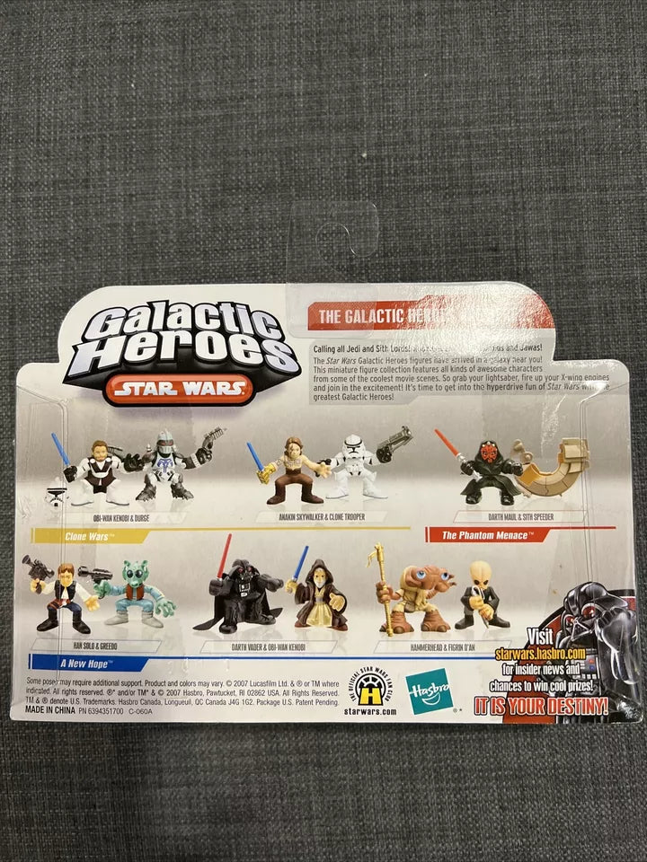 Hasbro Star Wars Galactic Heros Figrin D' An Hammerhead