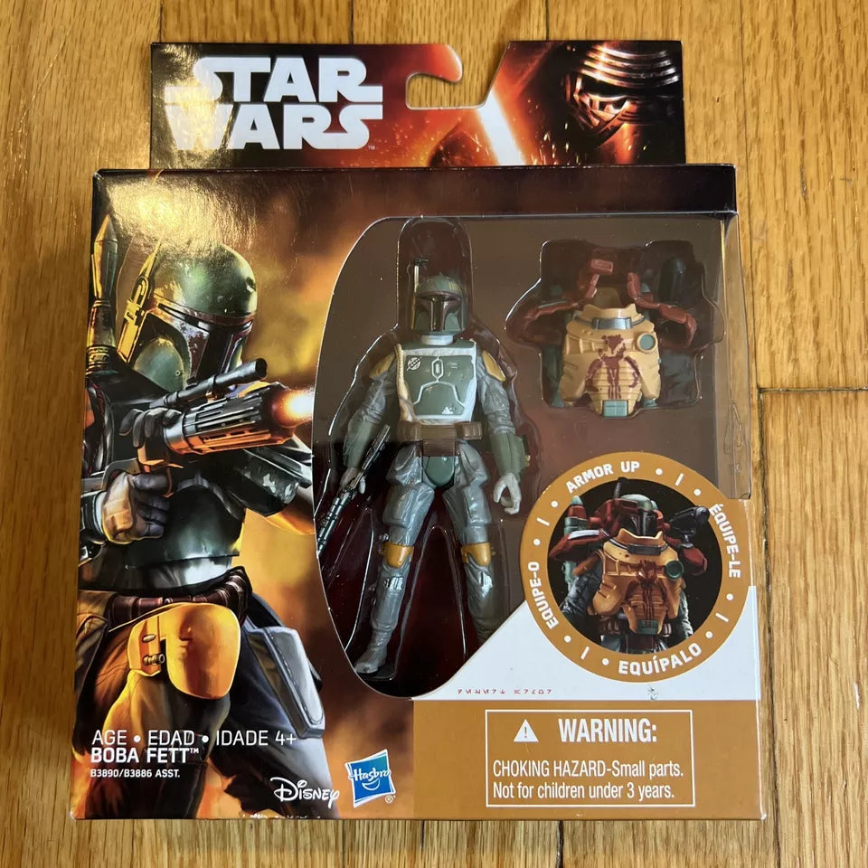 Star Wars The Force Awakens Armour Up - Boba Fett 3.75" Action Figure – 3