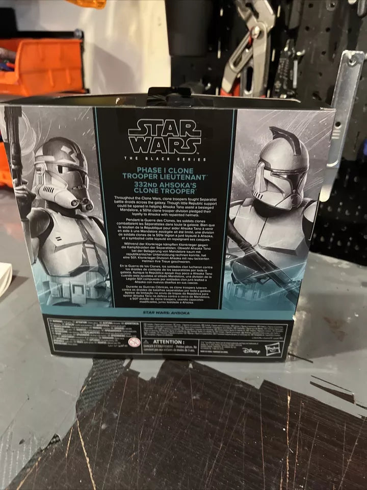 Star Wars PRE-Order Black Series 6 Inch Action Figure Two-Pack - Clone Trooper Lieutenant