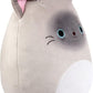 Squishmallows Original 10-Inch Felton The Siamese Cat – 10