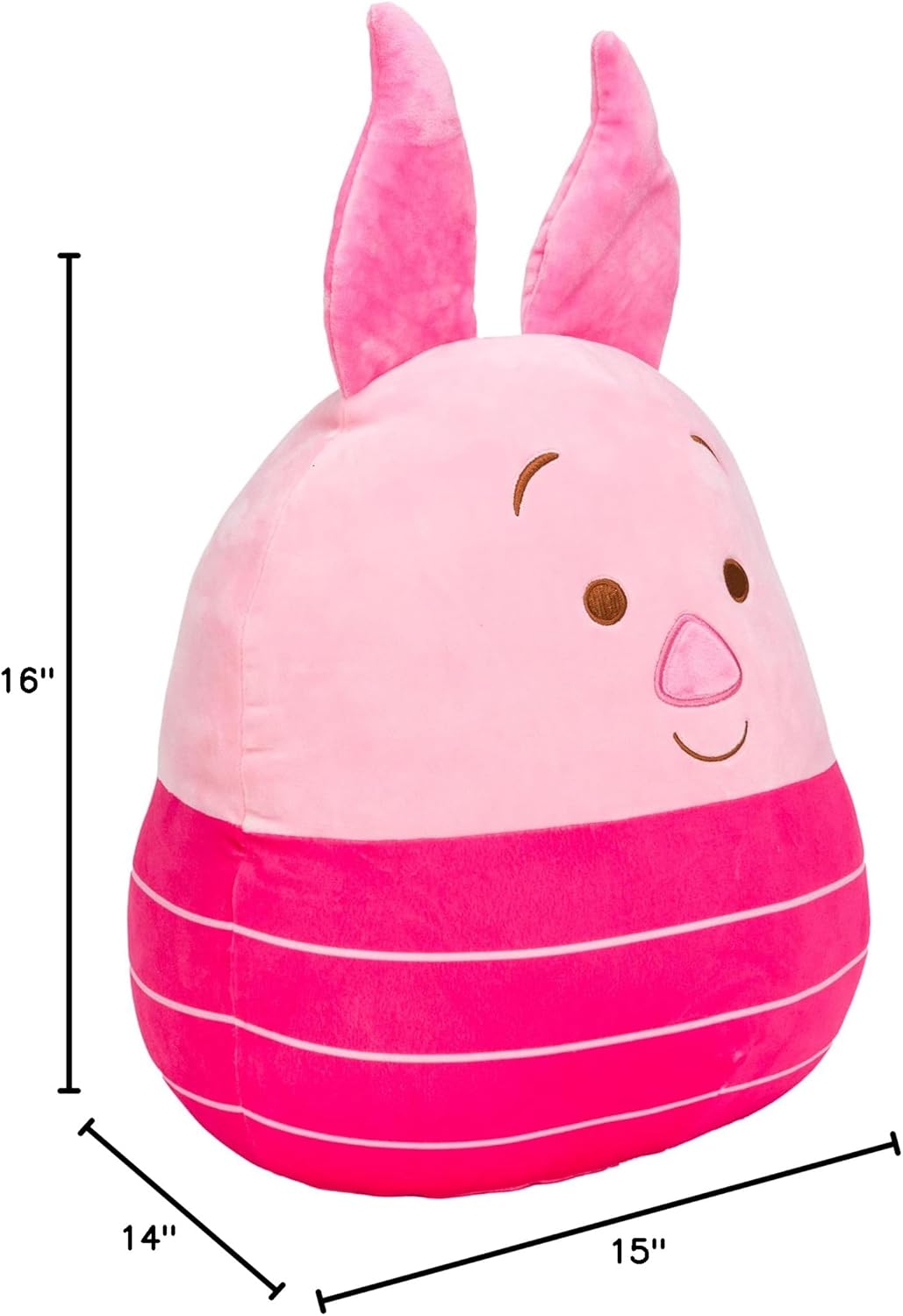 Squishmallows Disney 14-Inch Piglet Plush - Large Ultrasoft Official Kelly Toy Plush