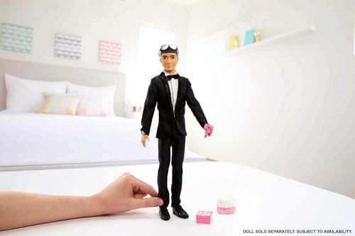 Barbie Fashion Pack Bridal Set with Groom Outfit for Ken Doll