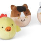 Melissa & Doug Melissa Doug Rollables Farm Friends Infant and Toddler Toy 4 Pieces 4 soft