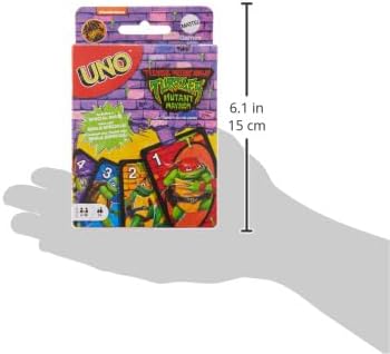 Mattel Games Mattel UNO Teenage Mutant Ninja Turtles Mutant Mayhem Card Game