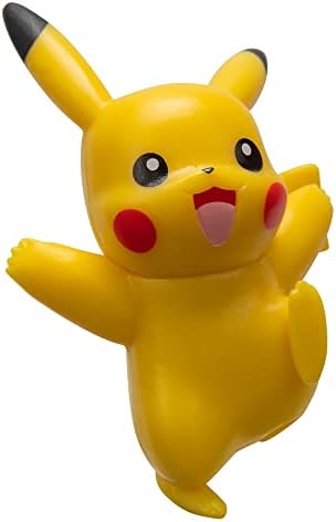 Pokemon Battle Figure 2 Pack - 2-Inch Eevee and 4.5-Inch Scyther Battle Ready Figures