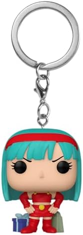Funko POP Keychain DBGT - Bulla - Dragon Ball Novelty Keyring - Collectable Mini Figure -