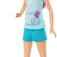 Barbie Ligaya Doll with Pet Dog from and Stacie to The Rescue Movie Dark Hair Doll