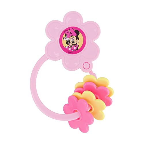 Disney 2 Pack Disney Princess Character Shape Rattle and Keyring Teether Premium Toddler