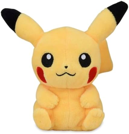 Pokemon Center Sitting Cuties Pikachu Plush 25 - Generation 1 - 6 In