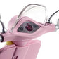 Barbie Toy Scooter with Puppy Helmet Accessory Pink Yellow Moped with Basket Kickstand Seat Clip for Doll