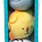 Melissa & Doug Melissa Doug Rollables Safari Friends Infant and Toddler Toy 4 Pieces