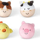 Melissa & Doug Melissa Doug Rollables Farm Friends Infant and Toddler Toy 4 Pieces 4 soft