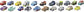 Mattel Disney and Pixar Cars Mini Racers 10-Pack Set with 10 Toy Vehicle