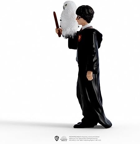 Schleich Wizarding World of Harry Potter 2-Piece Set with Harry Potter Hedwig Figurines