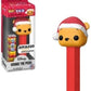 Funko Disney POP PEZ Winnie The Pooh Candy Dispenser Santa Hat Holiday Collector Box
