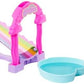 Barbie HTK39 Rainbow Water Slide Set with Chelsea Doll