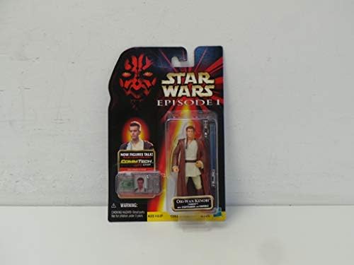 Hasbro STAR WARS E1- OBI-WAN KENOBINABOO with LIGHTSABER and HANDLE COMMTECH Toy