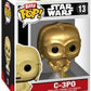 Funko Bitty POP Star Wars - Leia 4-Pack - Princess Leia R2-D2 C-3PO and A Surprise