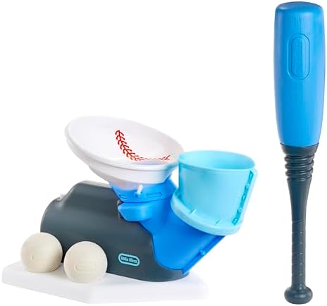 Little Tikes 2-in-1 Pop 'n Pitch Trainer Outdoor Sports Experience for Boys and Girls Ages