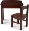 Melissa & Doug Melissa Doug Wooden Lift-Top Desk Chair - Espresso