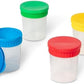 Melissa & Doug Melissa Doug Spill-Proof Paint Cups - 4-Pack Airtight Seal Snap Lids -