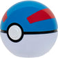 Pokemon PKW3135 Clip 'n'Go Poke Balls Alola Vulpix Super Ball Official Pokeball with 5 cm