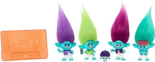 Mattel DreamWorks Trolls Band Together BroZone On Tour Set with 5 Small Doll