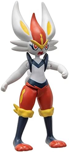 Pokemon Battle Figure 2 Pack - 2-Inch Eevee and 4.5-Inch Scyther Battle Ready Figures