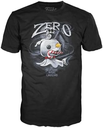 Funko Boxed Tee Disney The Nightmare Before Christmas - Zero with Cane - Small - S -