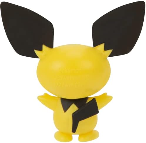 Pokemon Select Evolution 3 Pack - Features 2-Inch Pichu and Pikachu and 3-Inch Raichu
