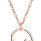 Barbie Script Heart Necklace