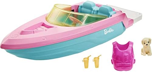 Barbie Boat with Puppy and Themed Fits 3 Doll