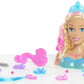 Barbie Dreamtopia Mermaid Styling Head 22 pieces for Ages 3 Up by Just Play