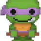 Funko Bitty POP Teenage Mutant Ninja Turtles TMNT - Shredder 4-Pack - 8-Bit Raphael 8-Bit