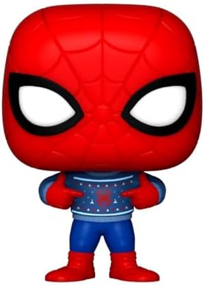 Funko Pocket POP Tee Marvel-Holiday Spiderman - Spider-Man - Medium - M - Marvel Comics -
