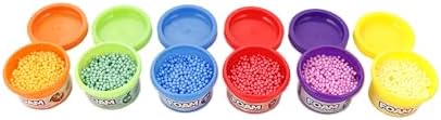 Crayola Play Foam - Silly Scents 60x1oz Scented Foam Beads Modeling Foam in 6 Bright
