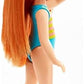 Barbie Club Chelsea Beach Doll Flamingo Bathing Suit