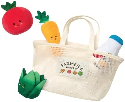 Melissa & Doug Melissa Doug Multi-Sensory Market Basket Fill Spill Infant Toy - Play Food