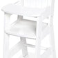 Melissa & Doug Melissa Doug Play High Chair - Pretend Play High Chair Baby Doll White