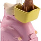 Barbie Toy Scooter with Puppy Helmet Accessory Pink Yellow Moped with Basket Kickstand Seat Clip for Doll