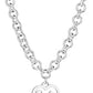 Barbie Round Link Heart Necklace